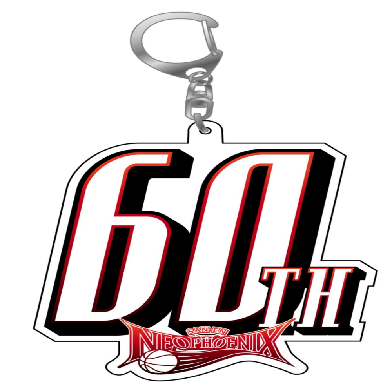 60周年記念ロゴアクリルキーホルダー